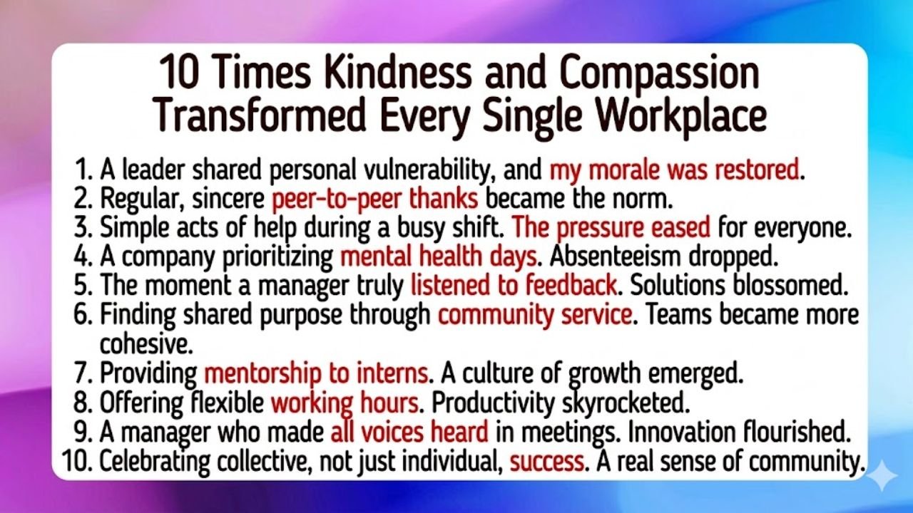 Kindness and Compassion