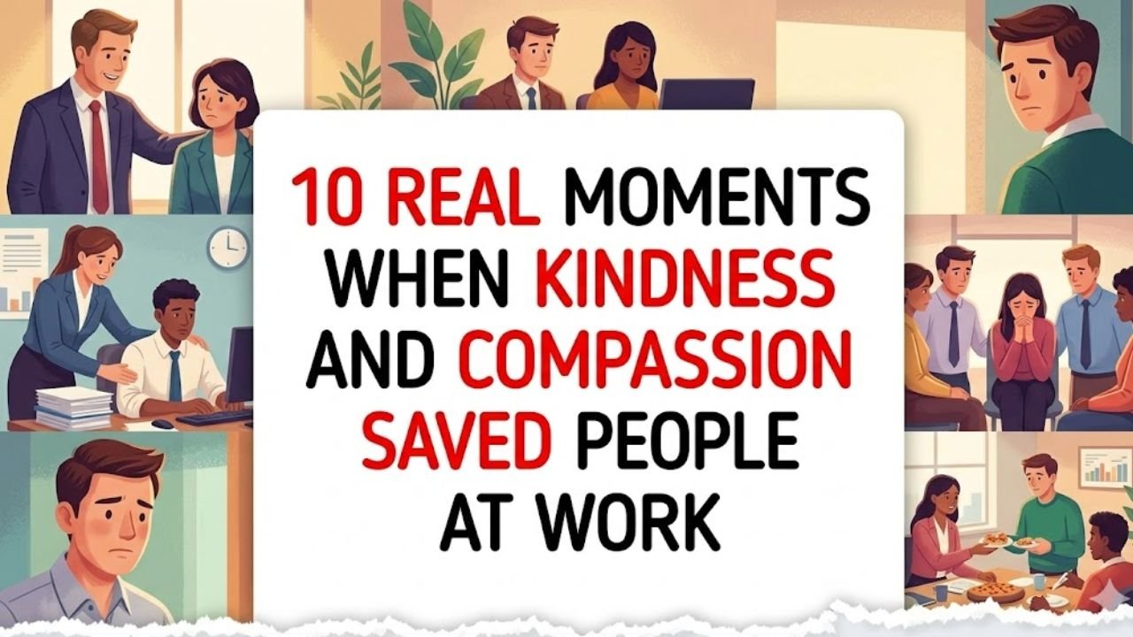 Kindness Saved People At Work