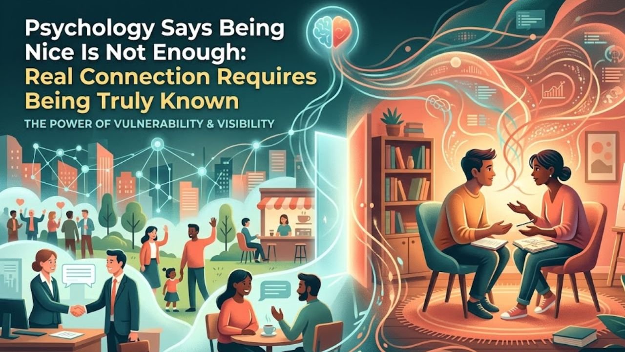 Psychology Says Being Nice Is Not Enough